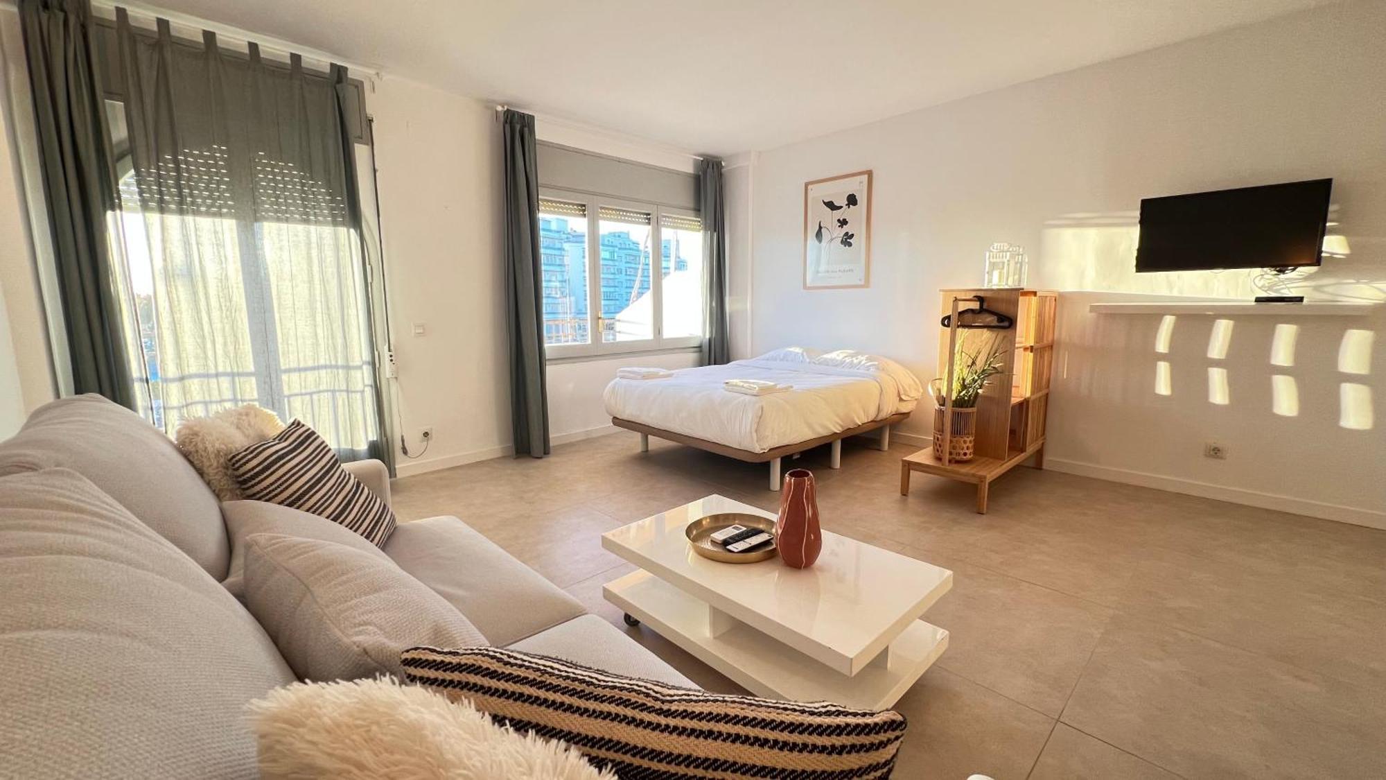 Estudio Frente Al Canal Con Terraza Empuriabrava Luaran gambar